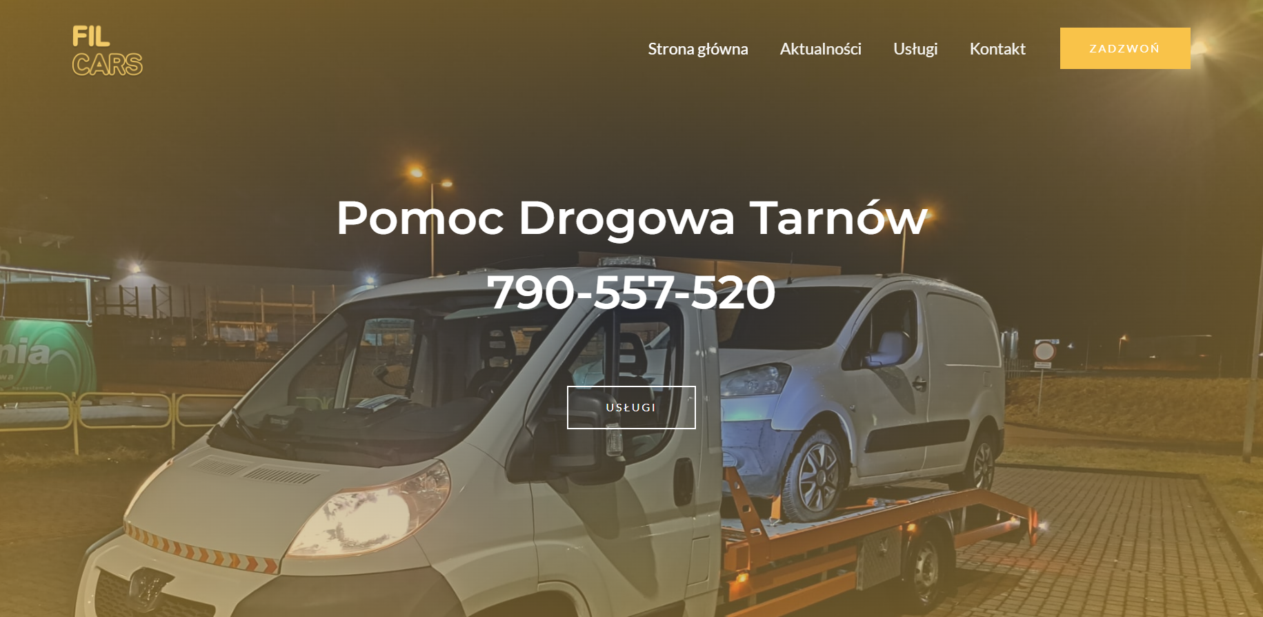 Roadside Assistance Website